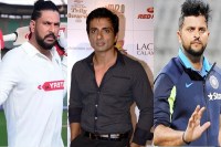 Yuvraj Singh Suresh Raina Sonu Sood