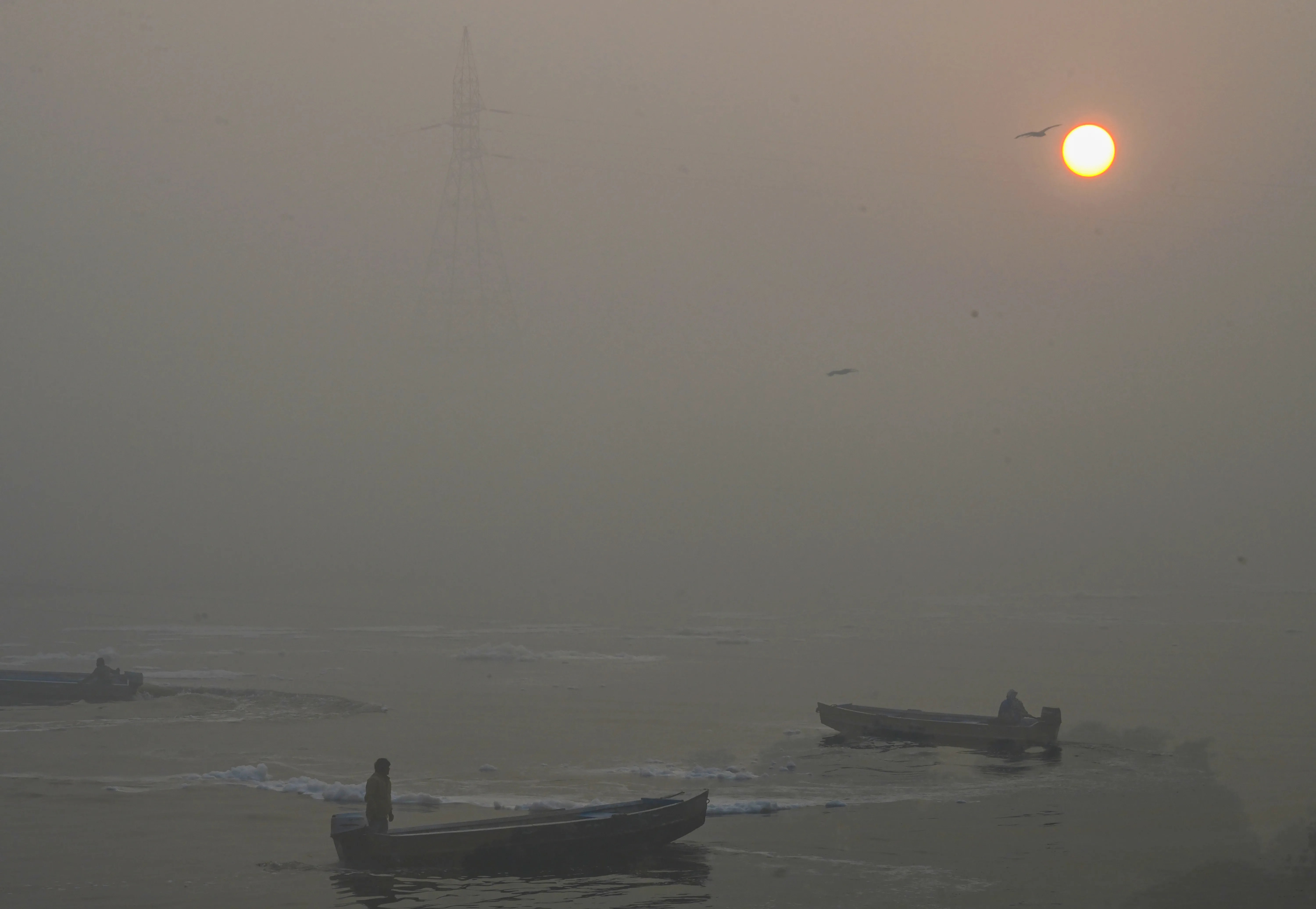 Smog in Noida