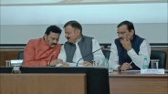 सरकार की दो वर्ष की उपलब्धियां गिनाने कर रहे थे पत्रकारवार्ता, विधायक संजय पाठक पर लगे है आदिवासियों को मोहरा बनाकर जमीन खरीदने के आरोप