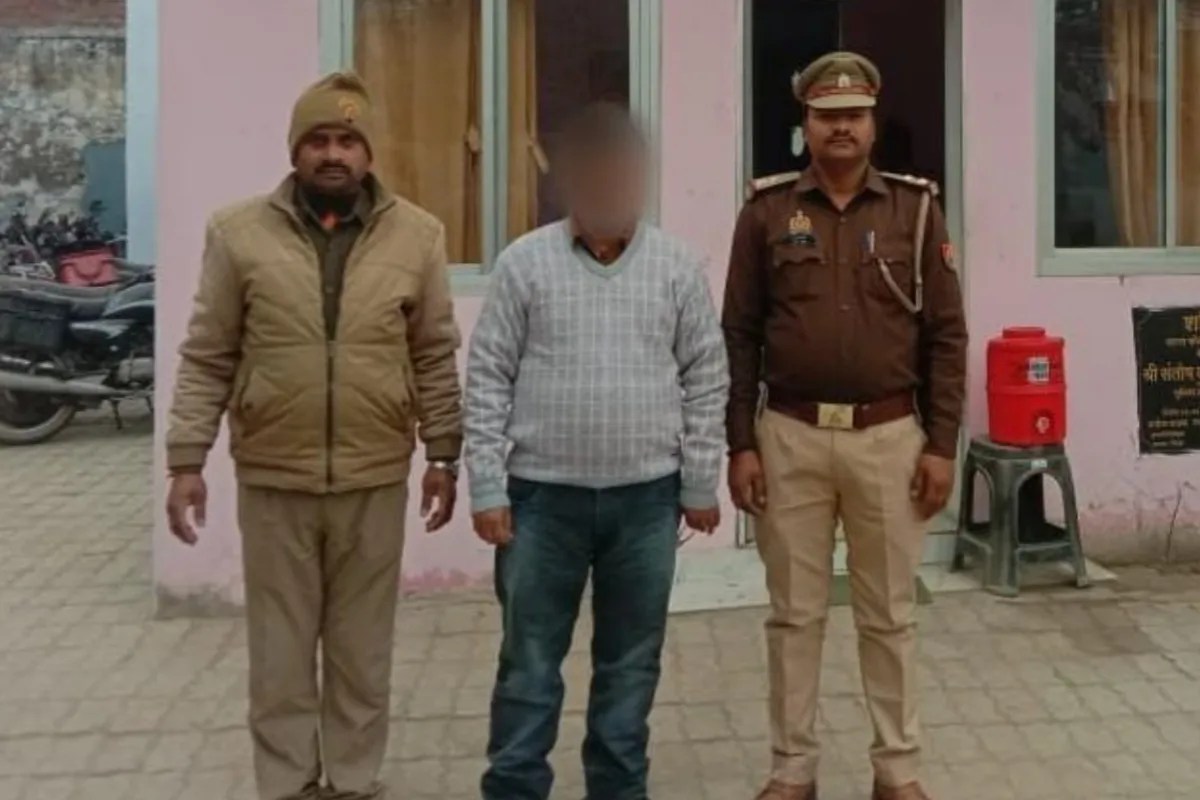 गिरफ्तार आरोपी फोटो सोर्स विभाग