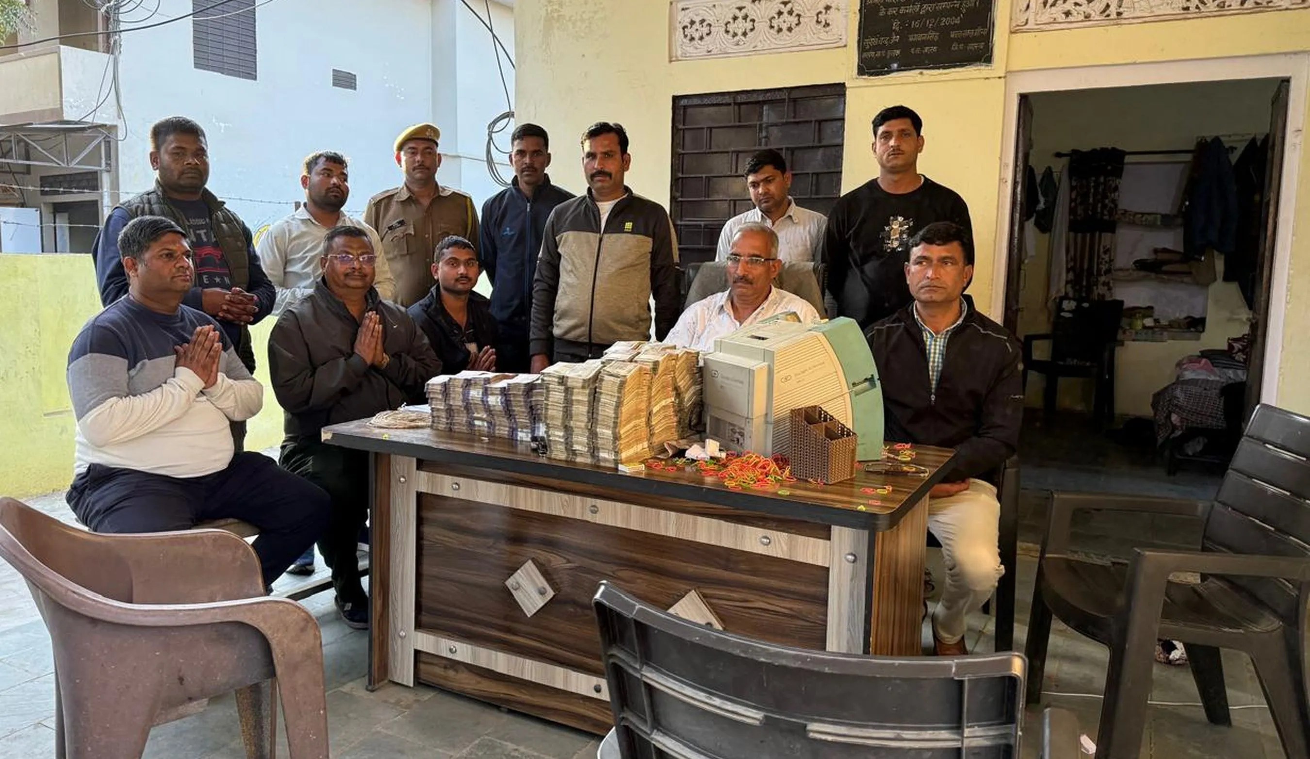 Sawai Madhopur cash seizure