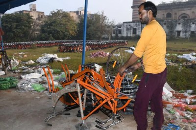 साइकिलों का इंतजार खत्म...सत्र के अंत तक होगा वितरण The wait for bicycles is over...distribution will take place by the end of the session