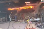 massive fire broke out in junkyard in Jodhpur
