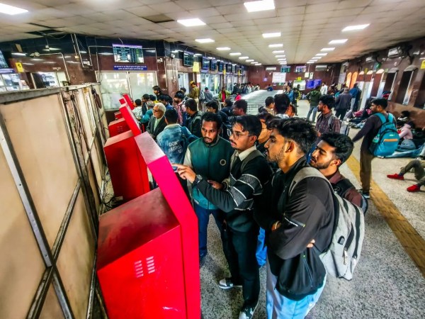 New entry for railway station is ready to use