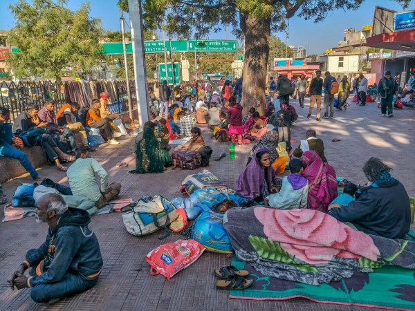 New entry for railway station is ready to use
