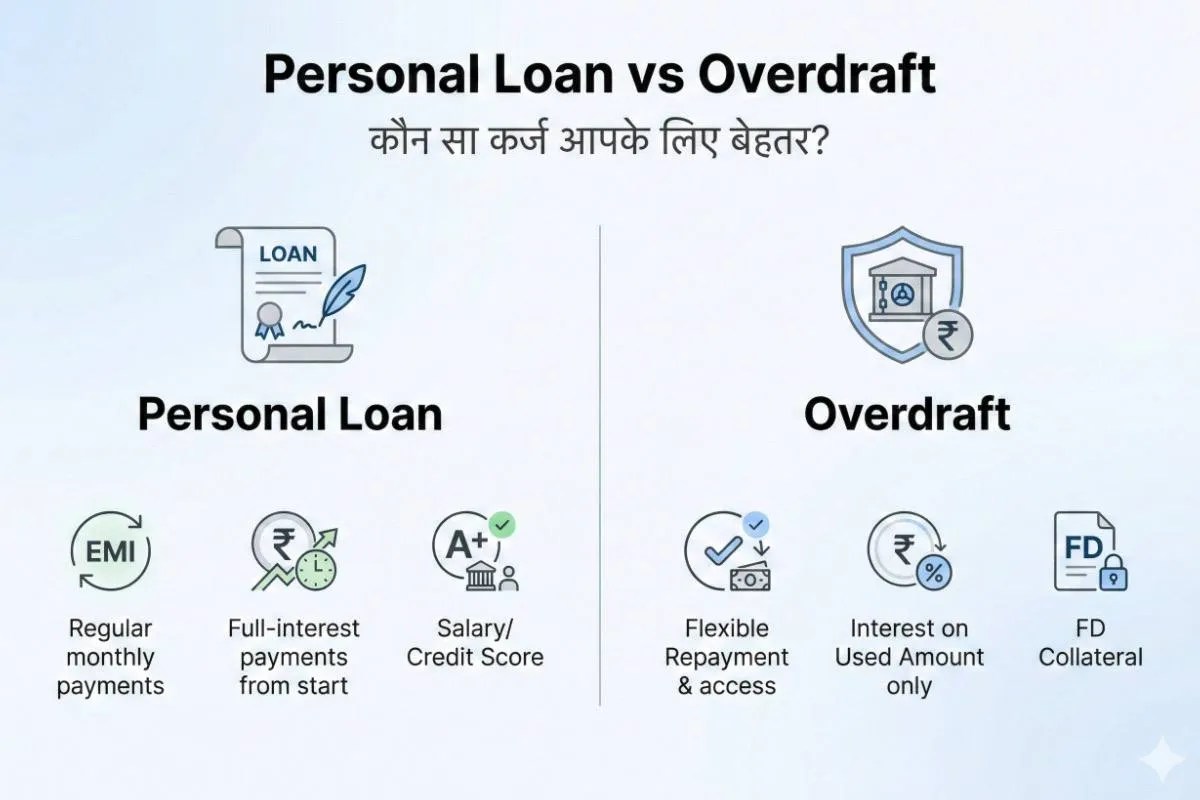 Personal Loan vs Overdraft