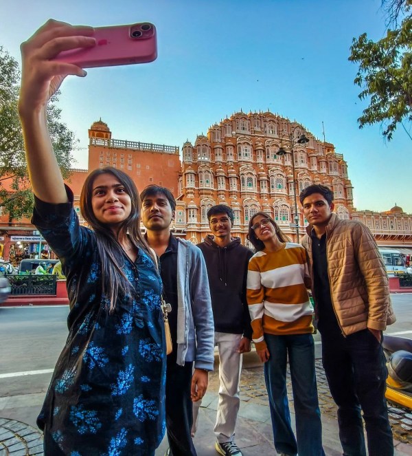 Tourists in jaipur