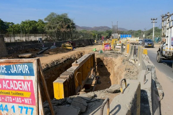 Cbi fatak railway over bridge 