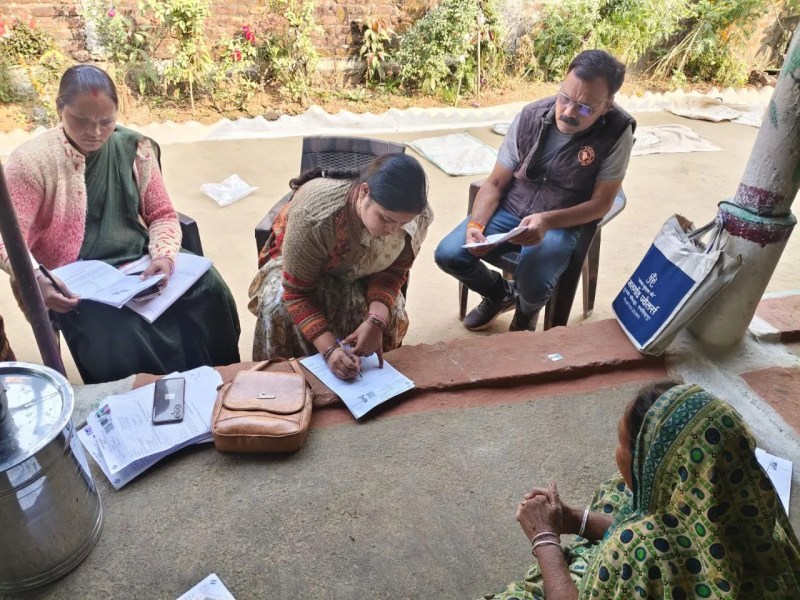 बीएलओ और मैदानी अमले ने राहत के आंकड़े को छू लिया है