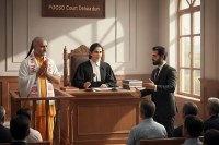 A court in Dehradun has convicted a priest who bit a 14-year-old girl on the cheek inside a temple and sentenced him to three years in prison