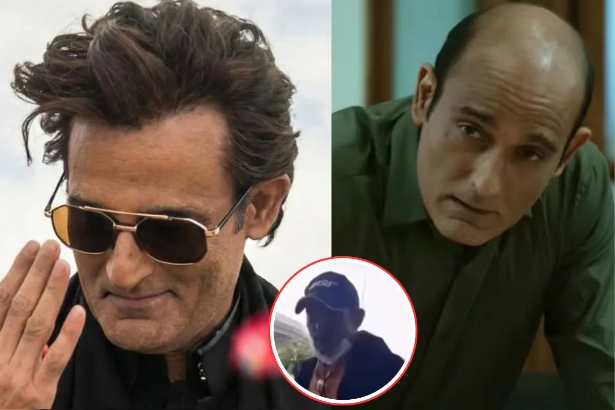 Drishyam 3: ‘विग विवाद’ के बीच अक्षय खन्ना टोपी पहने पहली बार आए सामने, फैंस ने लगाई कमेंट की लाइन