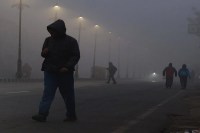 Cold Wave Dense Fog Orange Alert (फोटो सोर्स : Ritesh Singh )