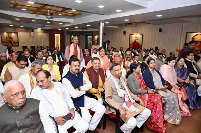 Pankaj Chaudhary Files Nomination