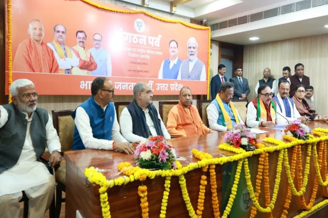 Pankaj Chaudhary Files Nomination