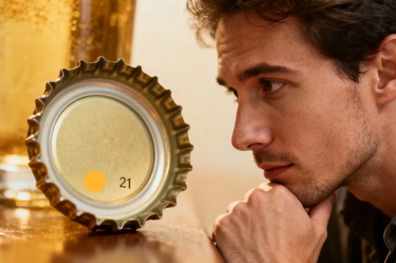 Beer Bottle Cap 21 Ridges Science