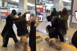 Chinese Actor Singer Ling Chao Snatches Female Fan Phone He pulled her hair watch video people shocked