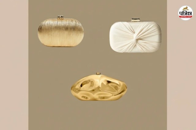 Gold party clutch bag, Mini New Year clutch.