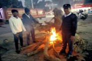 Cold wave in Surguja
