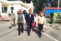 Collector in hospital