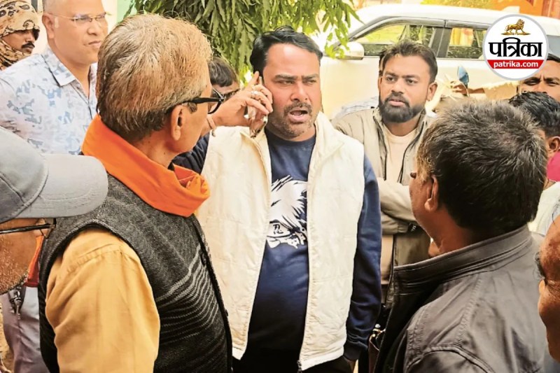 BJP नेता के खिलाफ FIR दर्ज (फोटो सोर्स- पत्रिका)