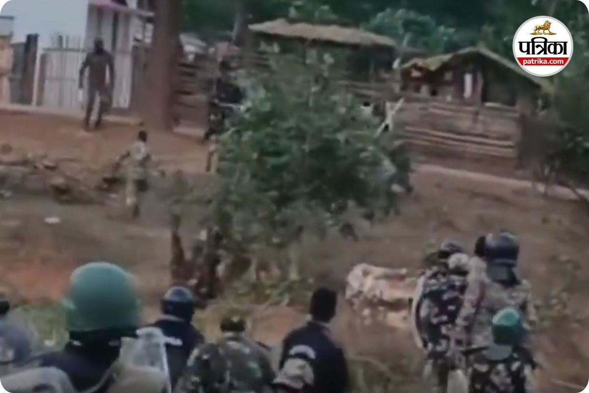कांकेर हिंसा का Video Viral (photo source- Patrika)