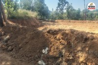 अरपा नदी किनारे हरियाली पर चला जेसीबी (फोटो सोर्स- पत्रिका)