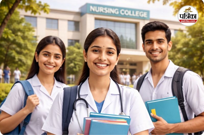 बीएससी नर्सिंग में दाखिला (photo source- Patrika)