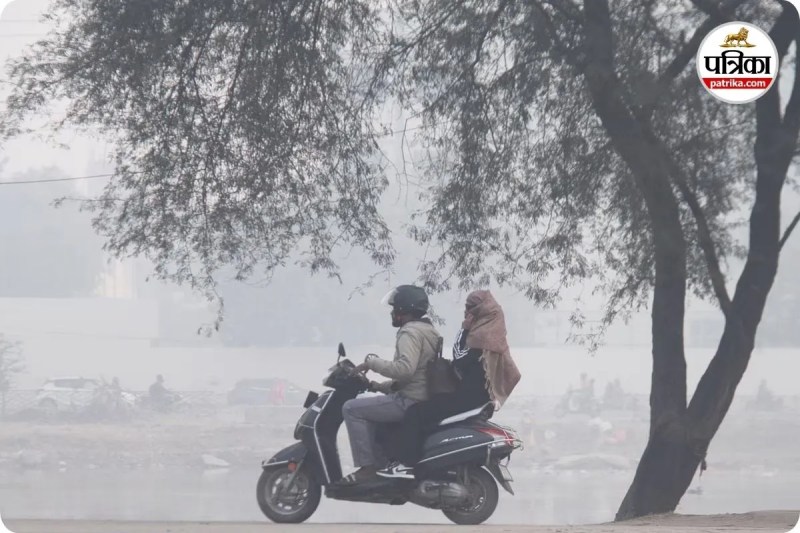 हाड़ कंपा देने वाली ठंड (photo source- Patrika)