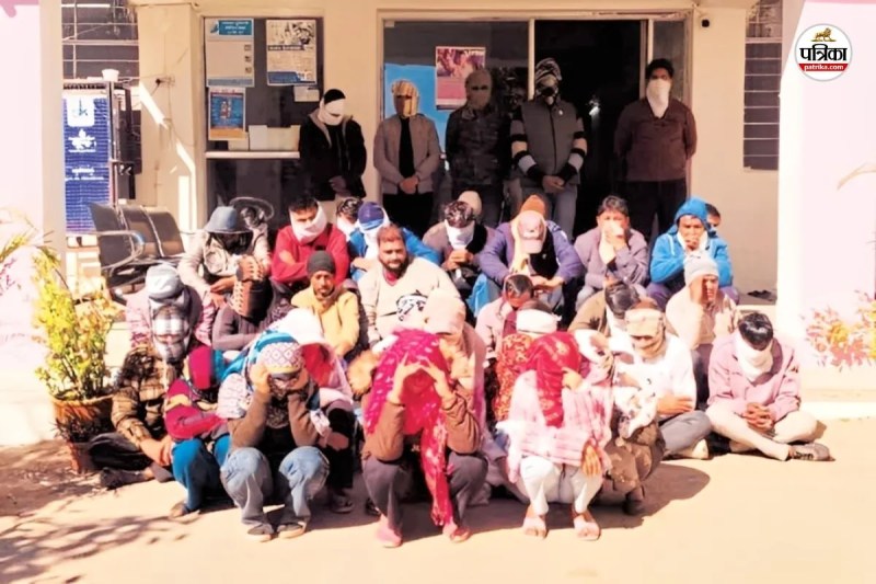 होटल में हाई-प्रोफाइल सेक्स रैकेट से जुड़े आरोपी अरेस्ट, पत्रिका फोटो