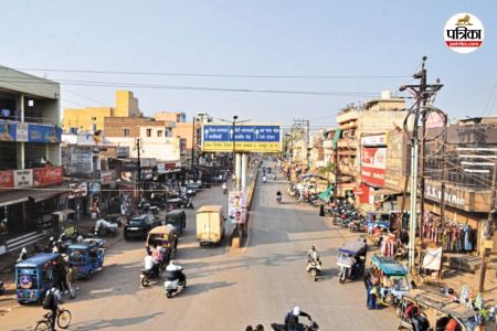 टिकरापारा सडक़ चौड़ीकरण प्लान आगे बढ़ा (फोटो सोर्स- पत्रिका)