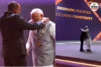 PM मोदी को इथियोपिया ने 'ग्रेट ऑनर' अवॉर्ड से नवाजा (फोटो सोर्स- पत्रिका)