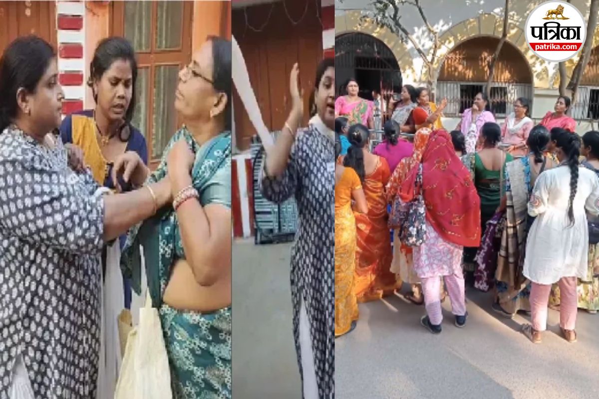 VIDEO: BLO से मारपीट करने वाली महिला अब तक गिरफ्तार नहीं, भड़के कर्मचारी ने कलेक्टोरेट पहुंचकर की कार्रवाई की मांग