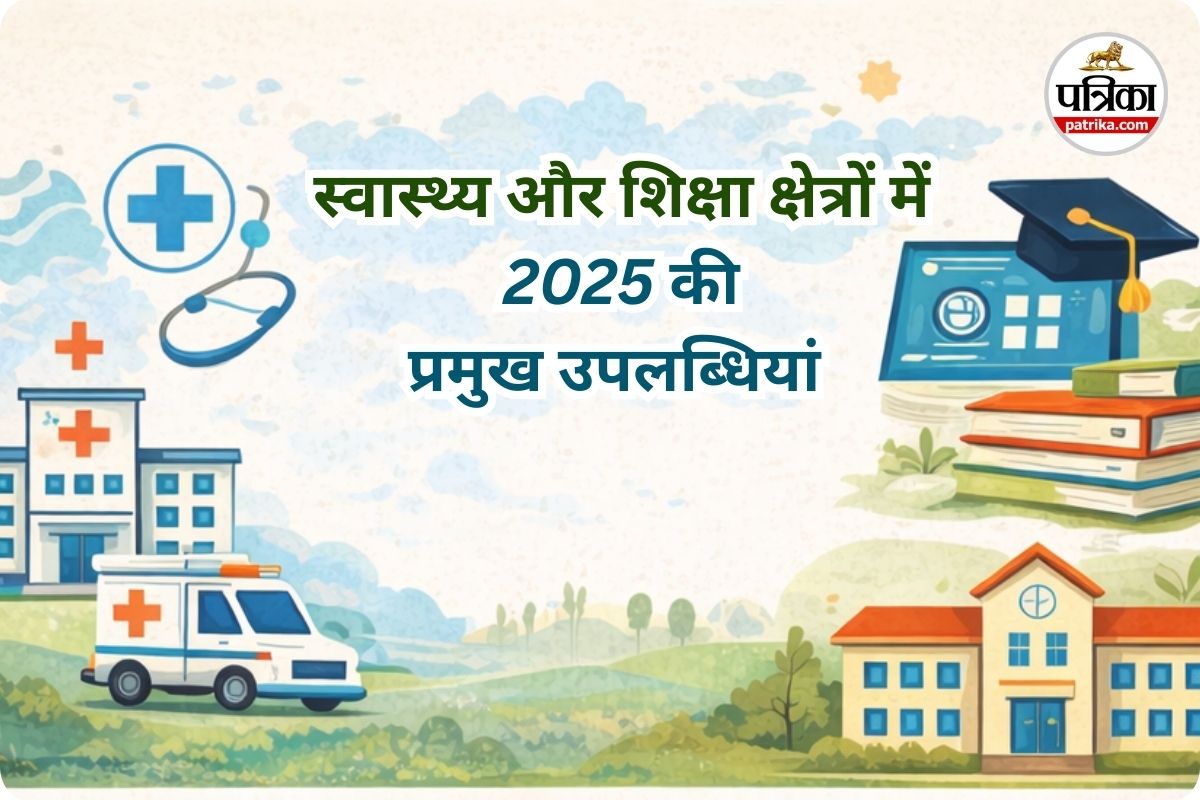 Year Ender 2025: लोगों को मिला बेहतर इलाज और गुणवत्तापूर्ण शिक्षा, जानें 2025 में छत्तीसगढ़ की बड़ी उपलब्धियां