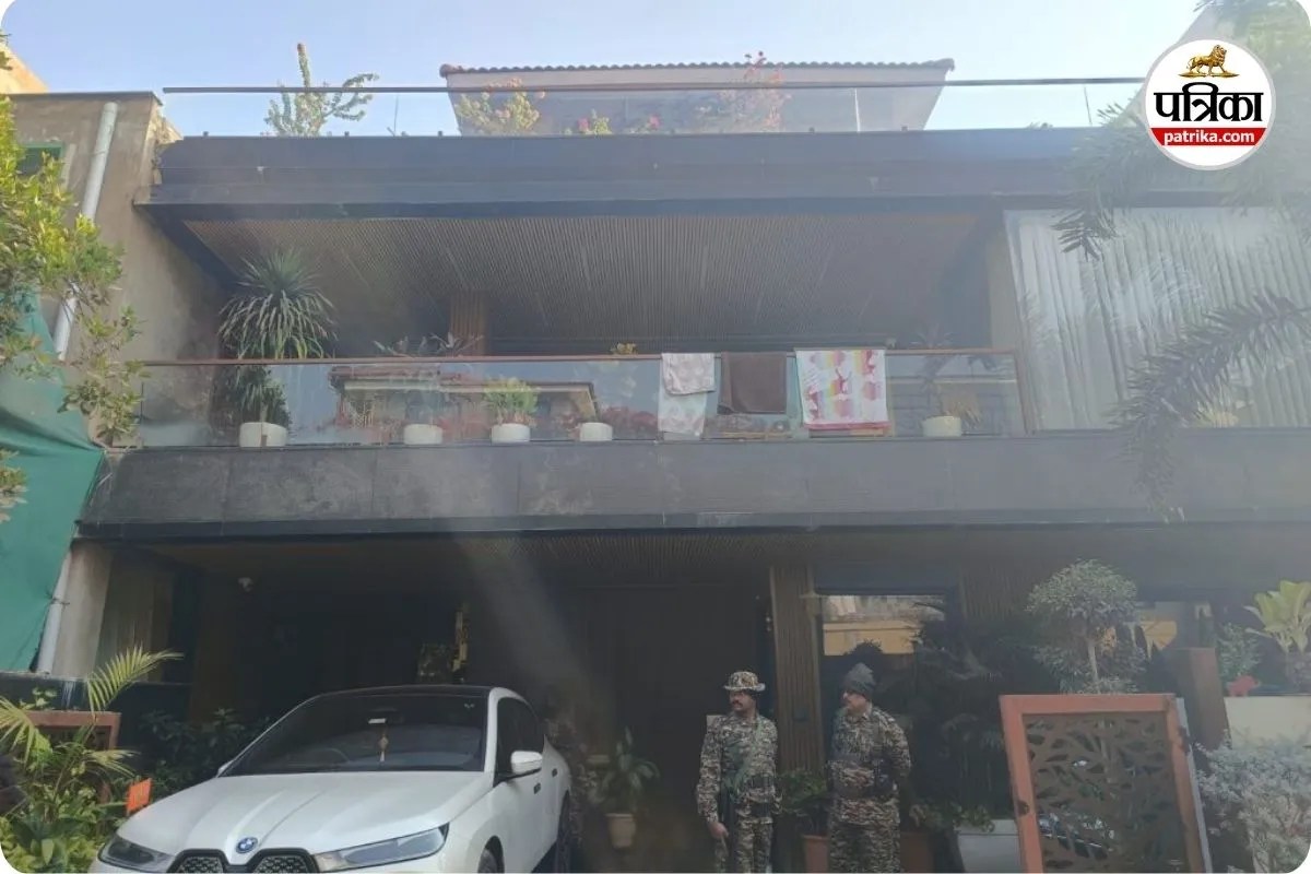 छत्तीसगढ़ में ED की बड़ी कार्रवाई (photo source- Patrika)