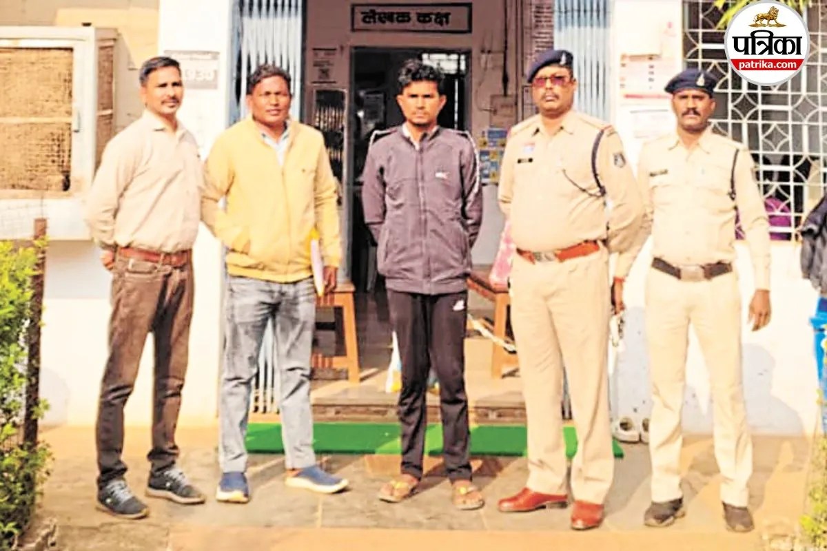 बेल्ट से गला दबाकर मार डाला (फोटो सोर्स- पत्रिका)