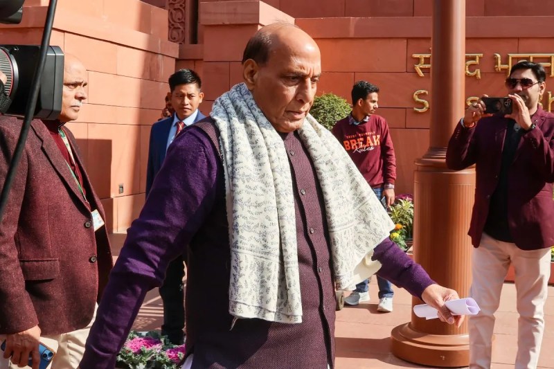 Defence Minister Rajnath Singh