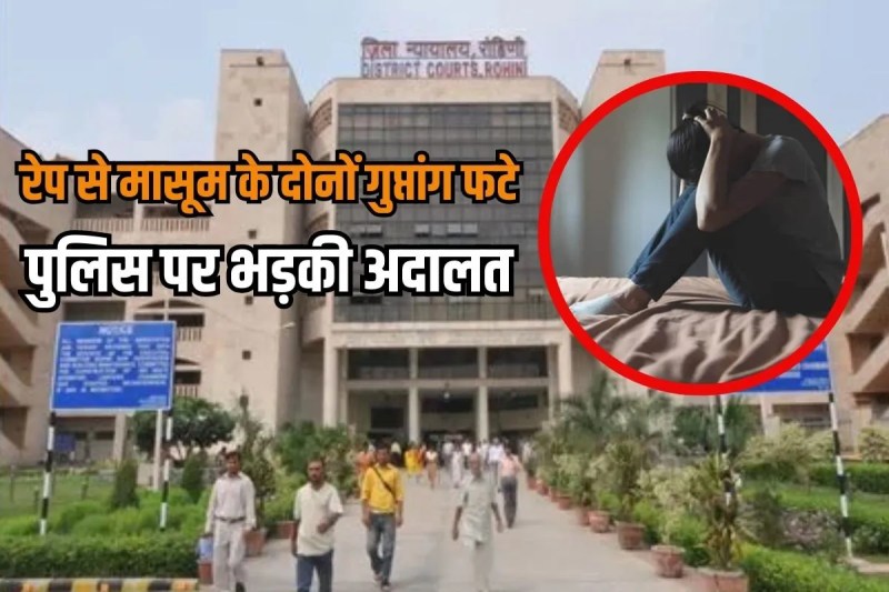 delhi girl rape case rohini court reaction on police negligence 5 lakh compensation