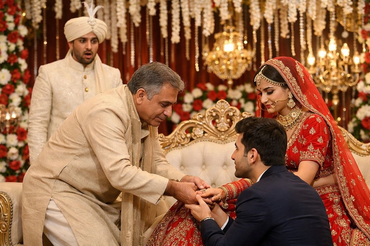 lover marries girlfriend in Delhi wedding hall amidst presence bride and groom