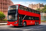 Double-decker bus in Rajasthan