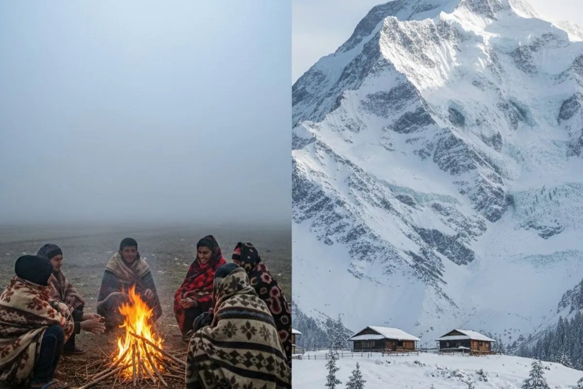 Due to snowfall in the mountainous regions, a cold wave and fog are forecast in several states, including Uttarakhand, until December 13