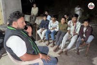 Dungarpur MLA Anil Kumar Katara conducted a surprise inspection of hostel and removed warden