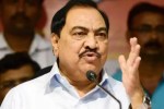Eknath Khadse Bhosari land scam