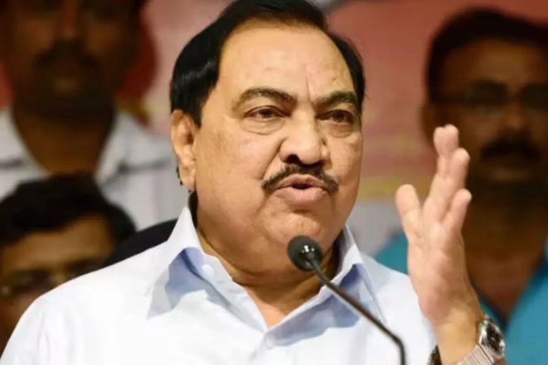 Eknath Khadse Bhosari land scam