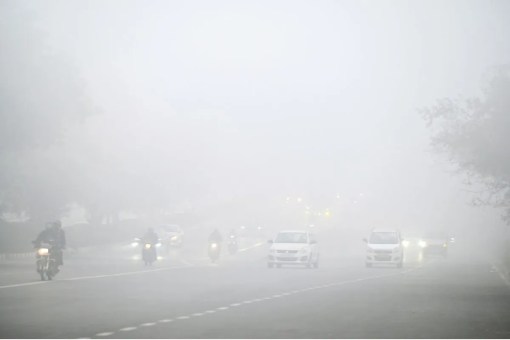 Foggy Winter in Noida