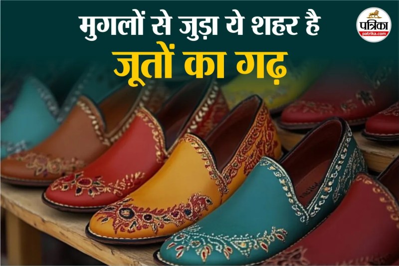 Agra Footwear, Agra Footwear Industry, Footwear Manufacturing Hub India, Mughal Era Footwear History,
