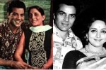 Dhrmendra, Hema Malini and Prakash Kaur