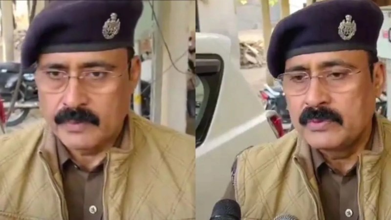 घटना की जानकारी देते डीपी दिनेश त्रिपाठी (फोटो सोर्स- कानपुर पुलिस)