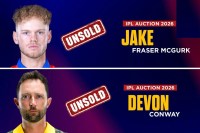 IPL 2026 Auction Unsold Players Full List
