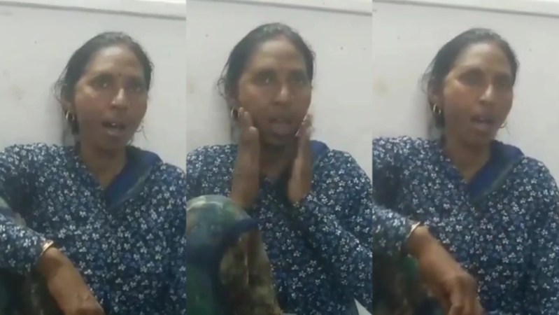 गोलगप्पे खाने वाली महिला (फोटो सोर्स- पत्रिका)