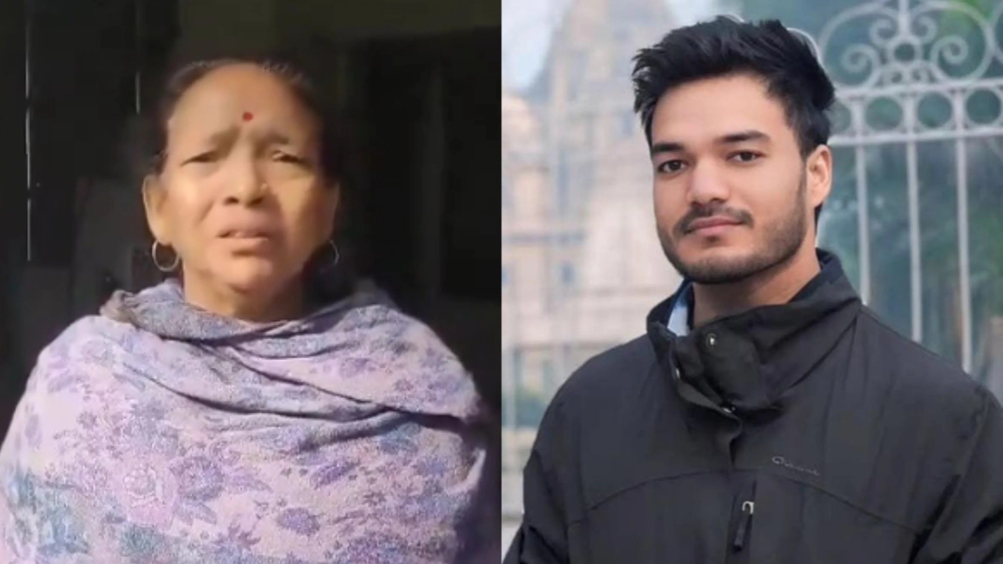 घटना की जानकारी देते परिजन और मृतक की फाइल फोटो (फोटो सोर्स- मृतक परिजन)